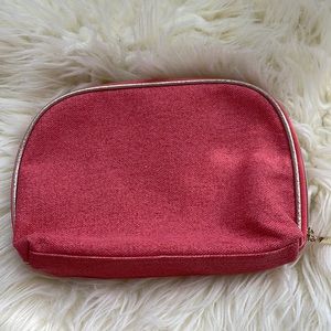 New Elegant Lancôme cosmetic bag in coral color